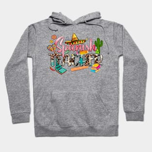 Spanish Teacher Language Western Cinco de Mayo Hoodie